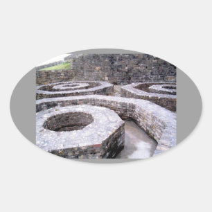 Fort Charles Ovaler Aufkleber