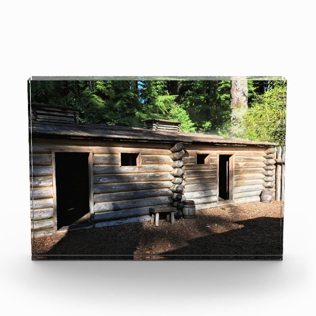 Fort Clatsop, Astoria, Oregon Fotoblock (Vorderseite)