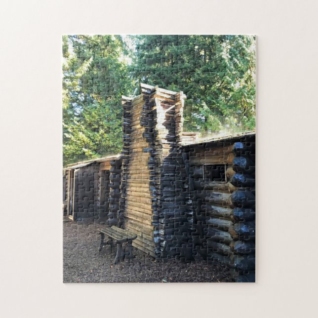 Fort Clatsop, Astoria, Oregon Puzzle (Vertikal)