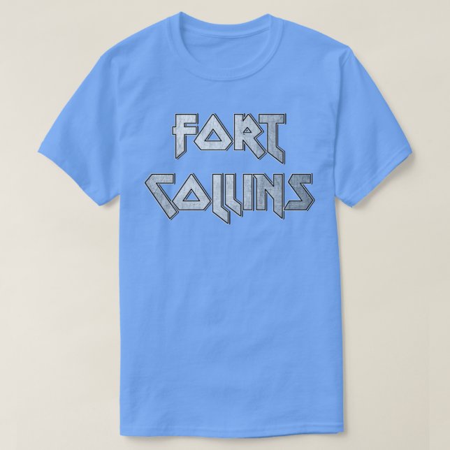 Fort Collins CO T-Shirt (Design vorne)
