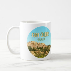 Fort Collins Colorado Horsetooth Rock Kaffeetasse