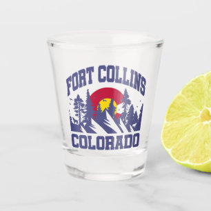 Fort Collins, Colorado Schnapsglas