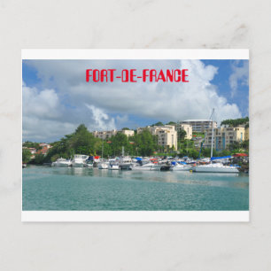 Fort-de-France, Martinique Postkarte