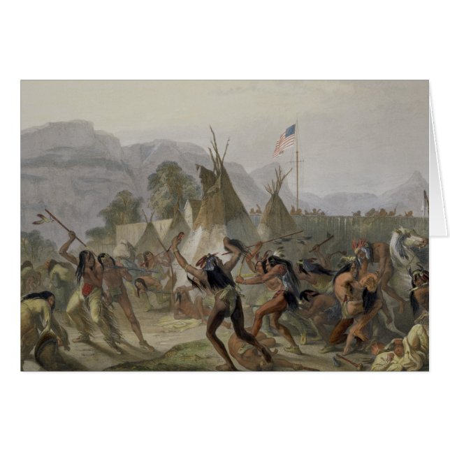 Fort der Mackenzie am 28. August 1833 überziehen (Vorderseite (Horizontal))