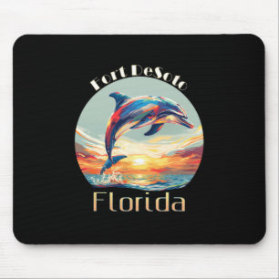 Fort Desoto Florida Sommerurlaub Strand Delphin Mousepad