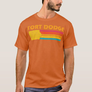Fort Dodge Iowa Vintag Distressed Souvenir T-Shirt