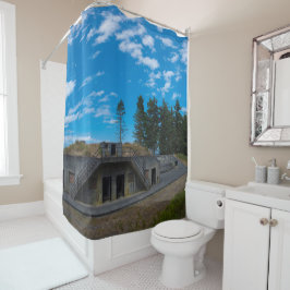 Fort Flagler Battery Calwell Duschvorhang