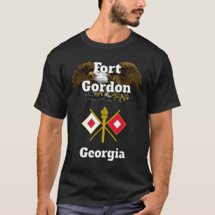 Fort Gordon Signal Branch Military Design T-Shirt