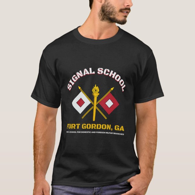 Fort Gordon Signal School T-Shirt (Vorderseite)
