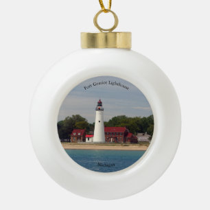 Fort Gratiot Leuchtturmverzierung Keramik Kugel-Ornament