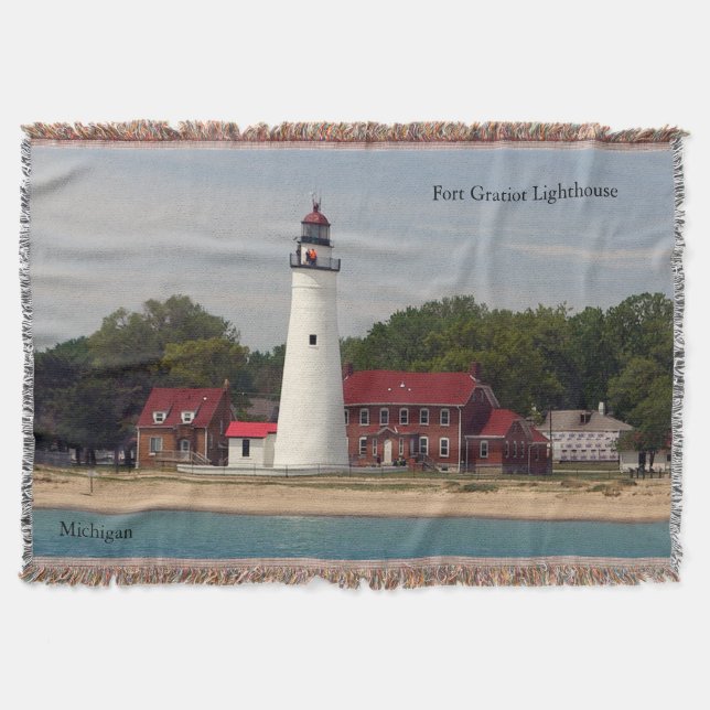 Fort Gratiot Lighthouse-Deckengewebe Decke (Vorderseite)