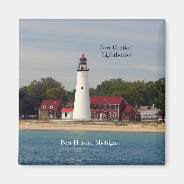Fort Gratiot Lighthouse Magnet (Vorne)