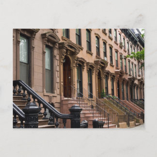 Fort Greene Brownstones Postcard Postkarte