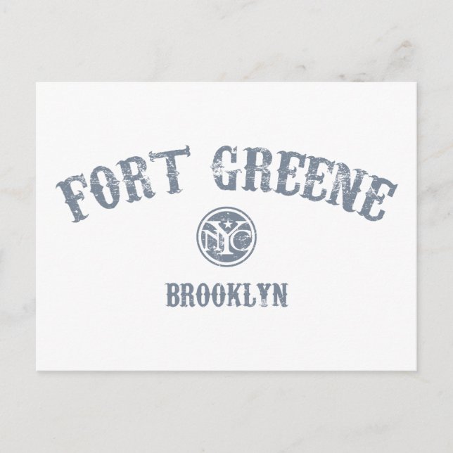Fort Greene Postkarte (Vorderseite)