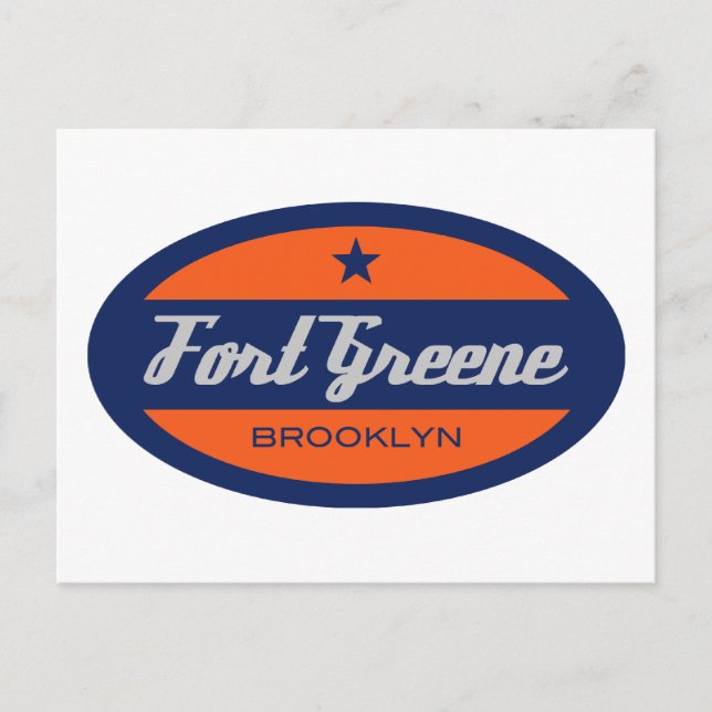 Fort Greene Postkarte (Vorderseite)