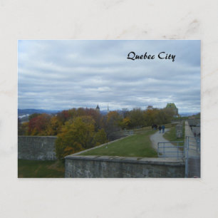 Fort Grounds-Old Quebec City Postkarte