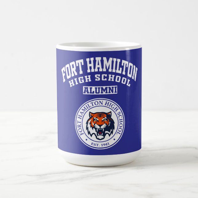 Fort Hamilton High School NY Alumni-Tasse Kaffeetasse (Mittel)