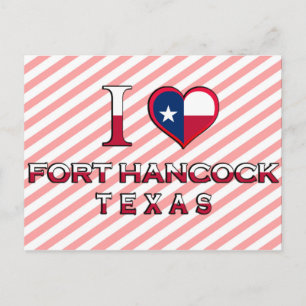 Fort Hancock, Texas Postkarte