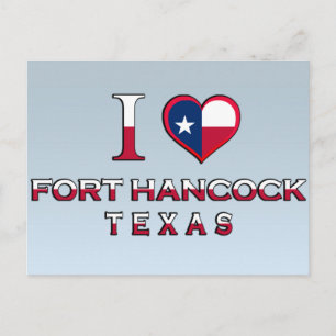 Fort Hancock, Texas Postkarte