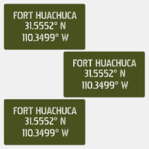 Fort Huachuca Länge Breite Wasserdicht