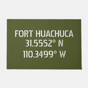 Fort Huachuca Längengrad Breitengrad  Fußmatte