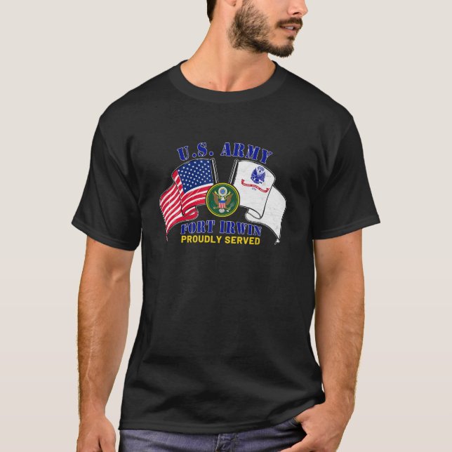 Fort Irwin California National Training Centre Ame T-Shirt (Vorderseite)
