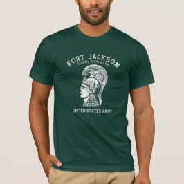 Fort Jackson Vintage Weiß T-Shirt