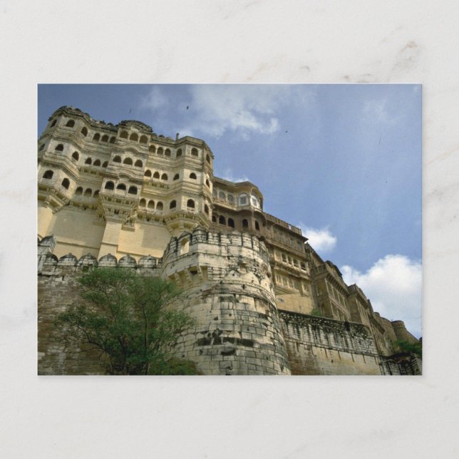 Fort, Jaipur, Rajasthan, Indien Postkarte (Vorderseite)