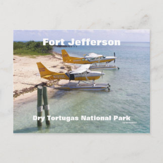 Fort Jefferson, Dry Tortugas National Park Postkarte