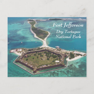 Fort Jefferson Dry Tortugas Postkarte