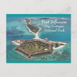 Fort Jefferson Dry Tortugas Postkarte