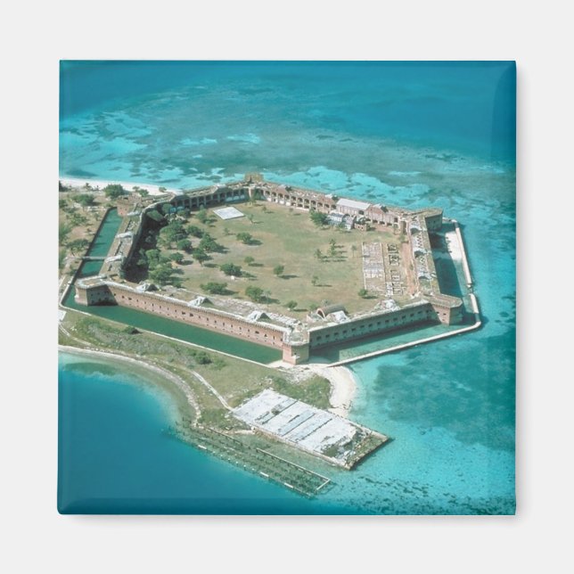 Fort Jefferson Nationalpark Magnet (Vorne)