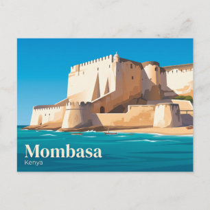 Fort Jesus Kenia Postkarte