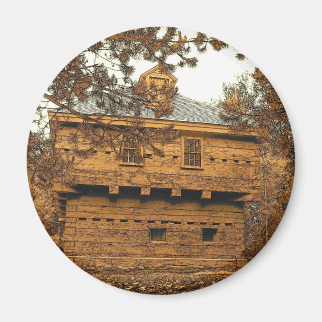 Fort Kent Blockhouse Magnet (Vorne)