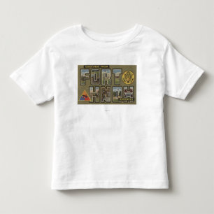 Fort Knox, Kentucky - große Buchstabe-Szenen Kleinkind T-shirt