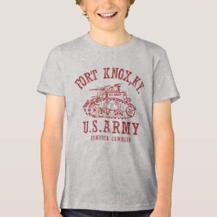 Fort Knox Vintag Red Tri-Blend Shirt