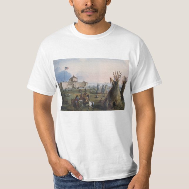Fort Laramie, Sublette Fort, Fort William, Miller T-Shirt (Vorderseite)