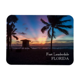 Fort Lauderdale 3" x 4" Flexibles Foto Magnet