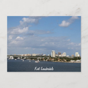 Fort Lauderdale Bay Area, Fort Lauderdale Postkarte