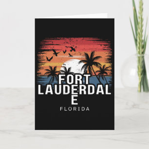 Fort Lauderdale Beach Florida Surfen Surfer Karte