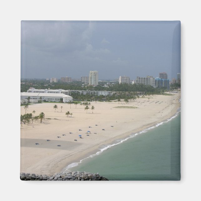 Fort Lauderdale Coastline Magnet (Vorne)