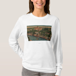 Fort Lauderdale, FL - Ansicht von neuem Fluss u. T-Shirt