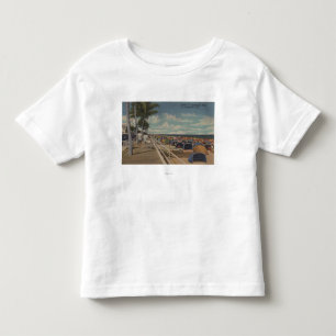 Fort Lauderdale, Florida - Ansicht von ft. L. Kleinkind T-shirt