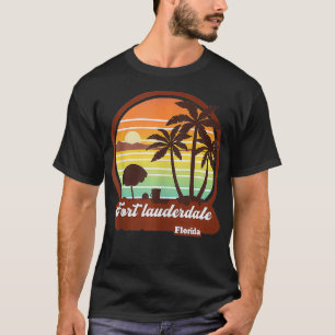 Fort Lauderdale Florida Beach Souvenir FT Lauderda T-Shirt