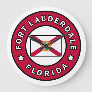 Fort Lauderdale Florida Große Wanduhr