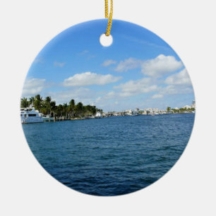 Fort Lauderdale, Florida Keramik Ornament