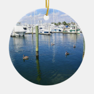 Fort Lauderdale, Florida Keramik Ornament