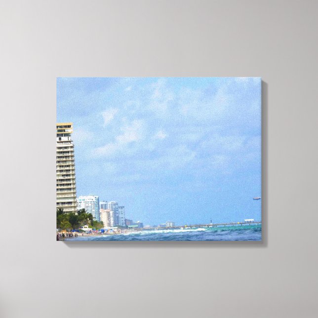 Fort Lauderdale, Florida Leinwanddruck (Vorderseite)