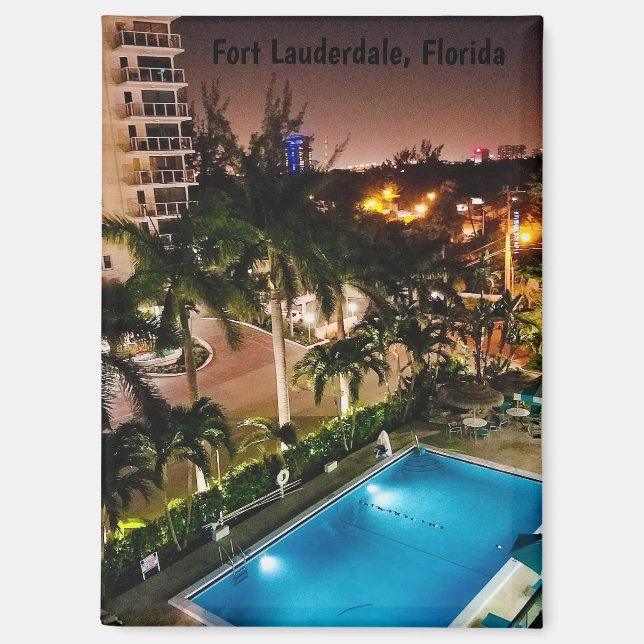 Fort Lauderdale Florida Magnet (Vorderseite)