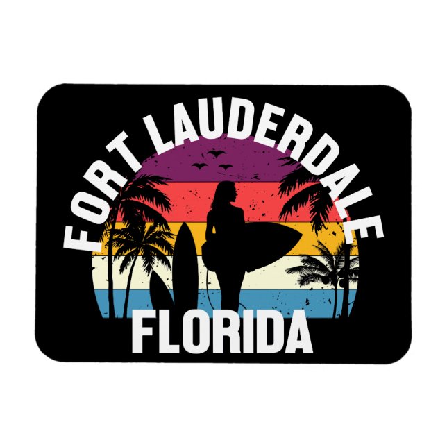 Fort Lauderdale, Florida Magnet (Horizontal)